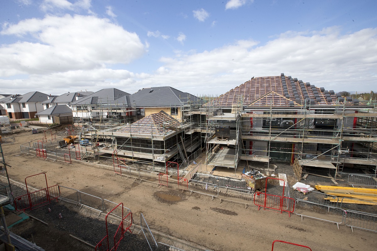 Framing customer - (c) Mactaggart and Mickel Timber Systems - Housing Kits Erected on Site