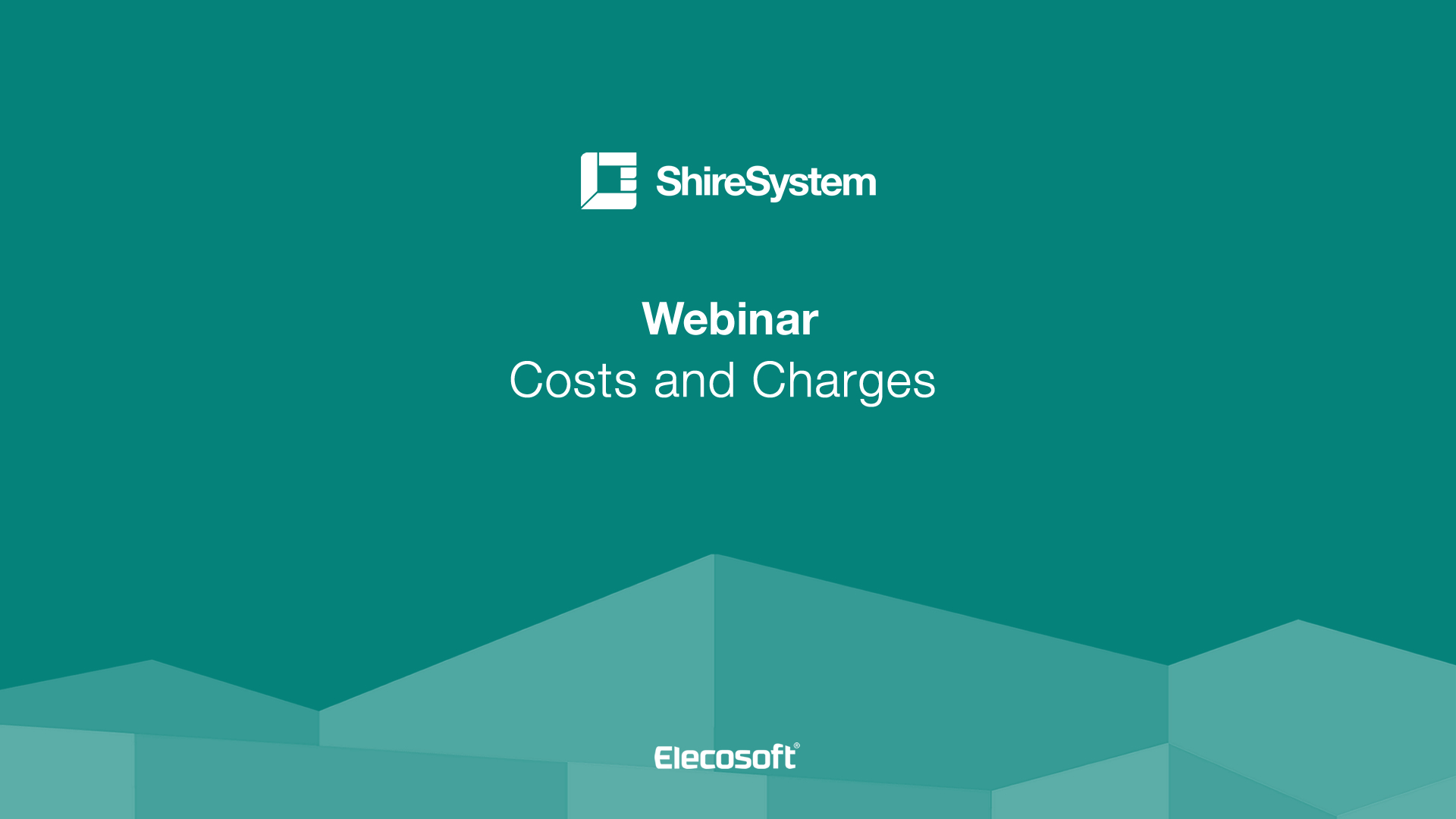 ShireSystem Costs and Charges Webinar